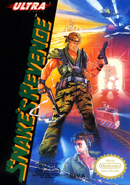 Snake's Revenge (Europe) box art